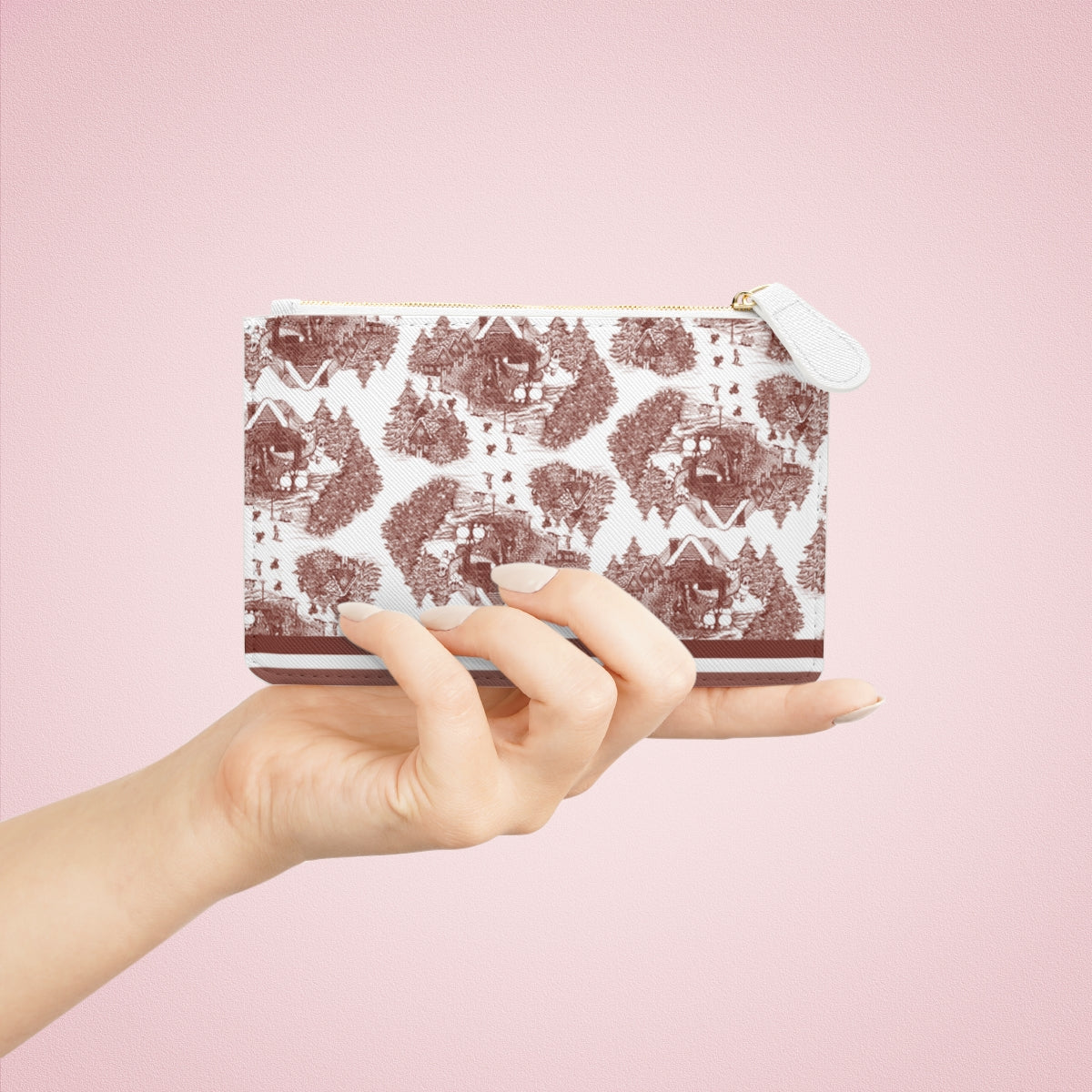 Christmas Mini Zip Wallet